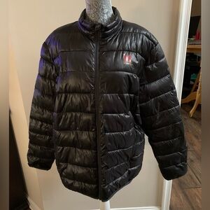 Maryland Terrapins Fanatics Puffer Performance Full-Zip Jacket Coat 2XL Black